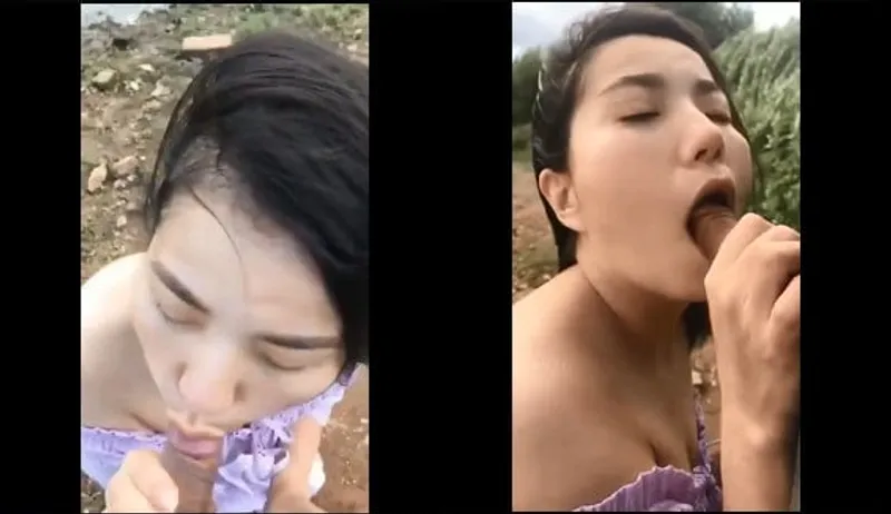 Em gái bj cho cô bạn gái bên bờ sông