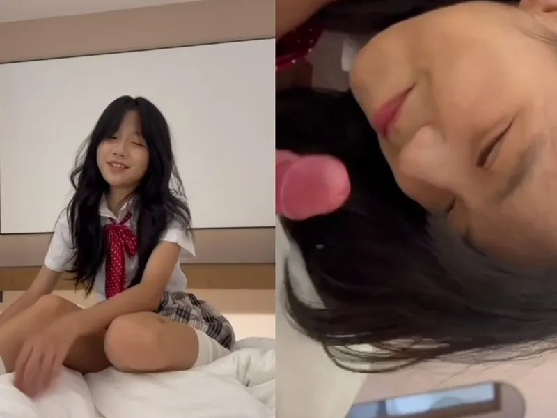 Em loli dễ thương mút thằng nhỏ biến em thành con em đĩ dam dang p1